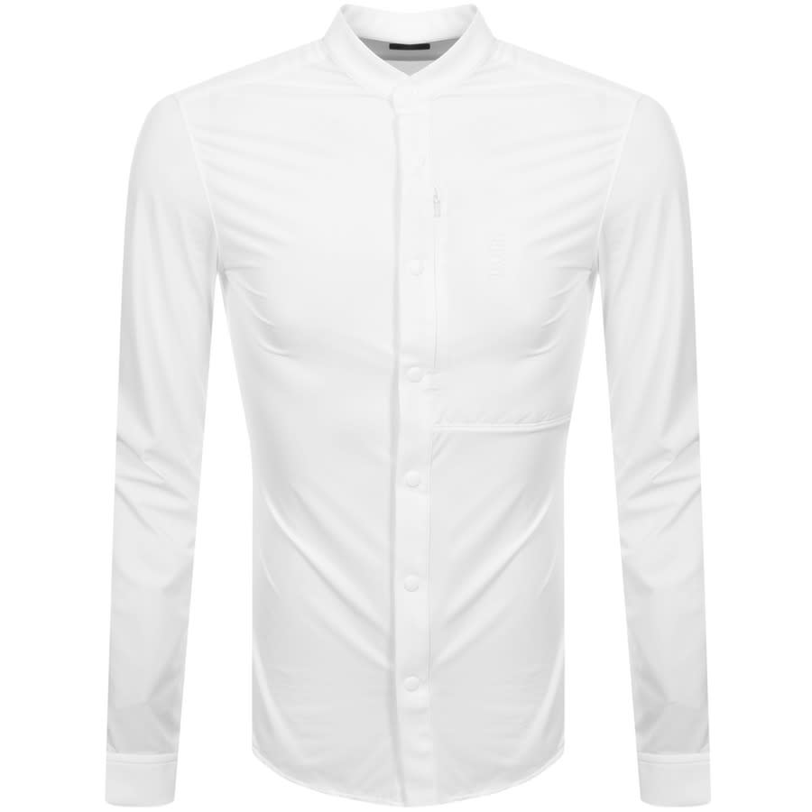 Alternative Image for ProductBOSS Bonaventura Long Sleeved Shirt White1